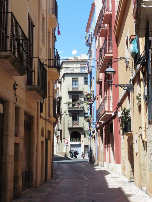 Ferienwohnung Acogedor Apartamento En El Corazon Medieval De Tarragona Exterior foto
